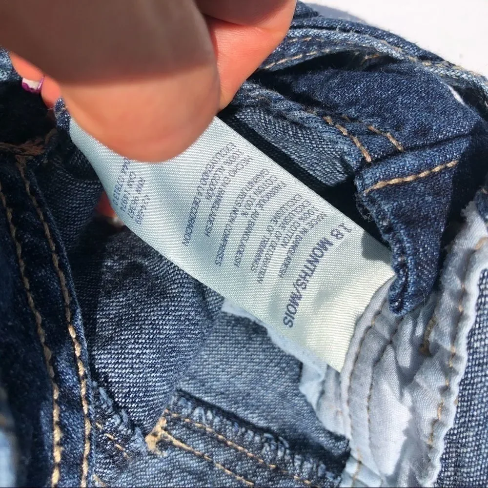 OshKosh denim adorable overalls